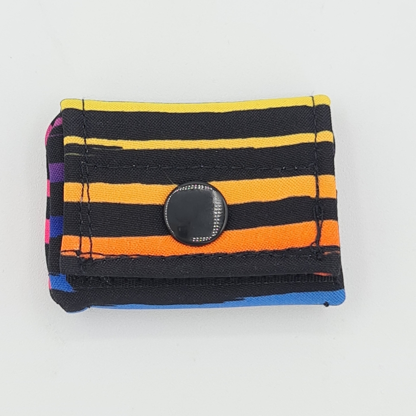 Markensafe schwarz bunt, orange